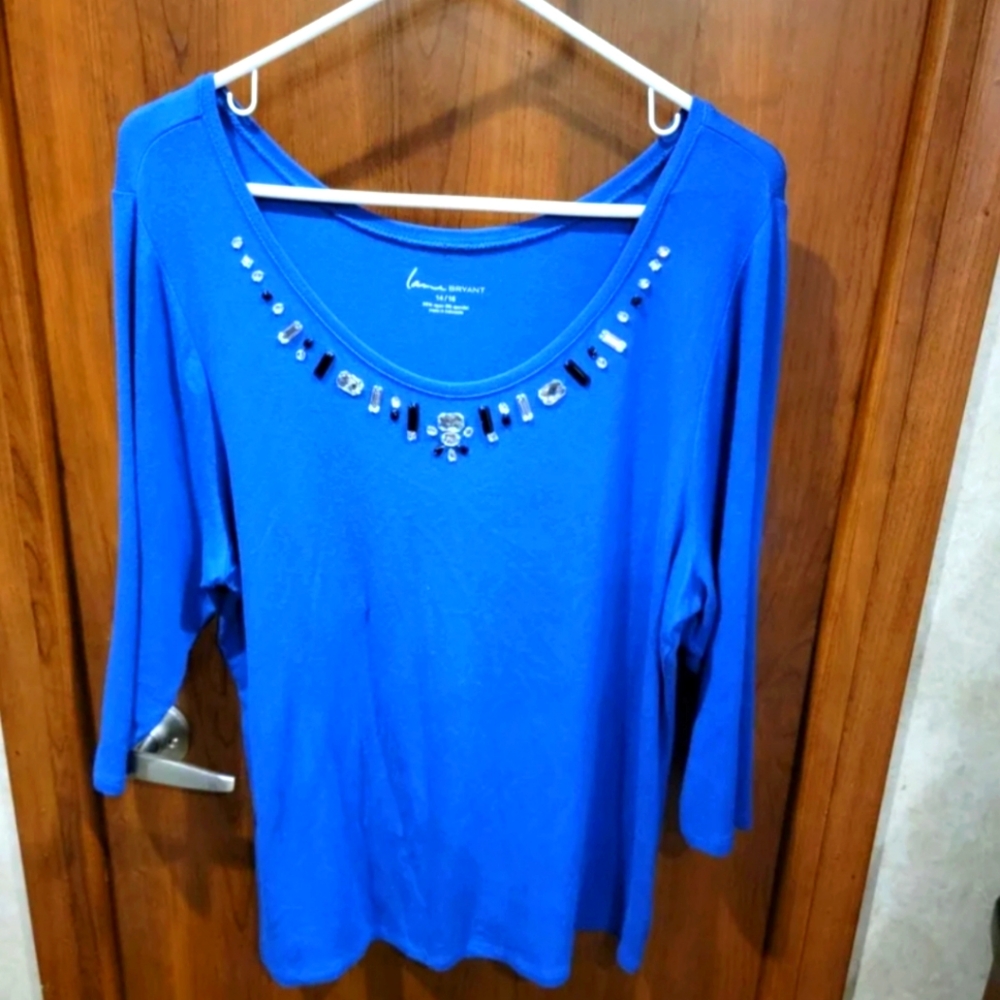 Lane Bryant Long Sleeve Top Sz 14/16